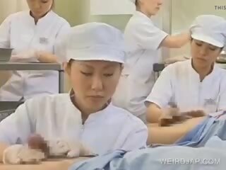 Japansk sykepleier arbeider hårete penis, gratis voksen klipp b9